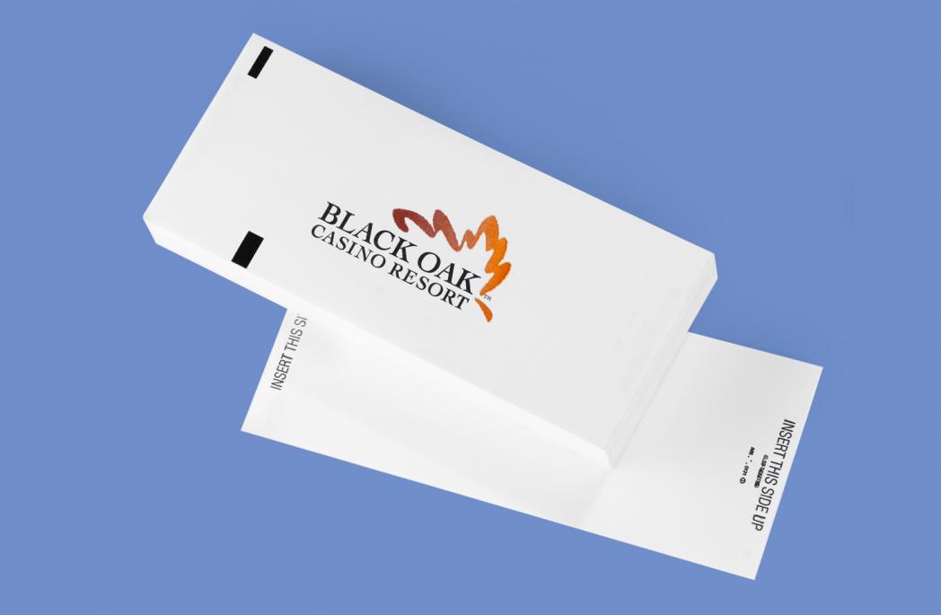 Black Oak slot tickets